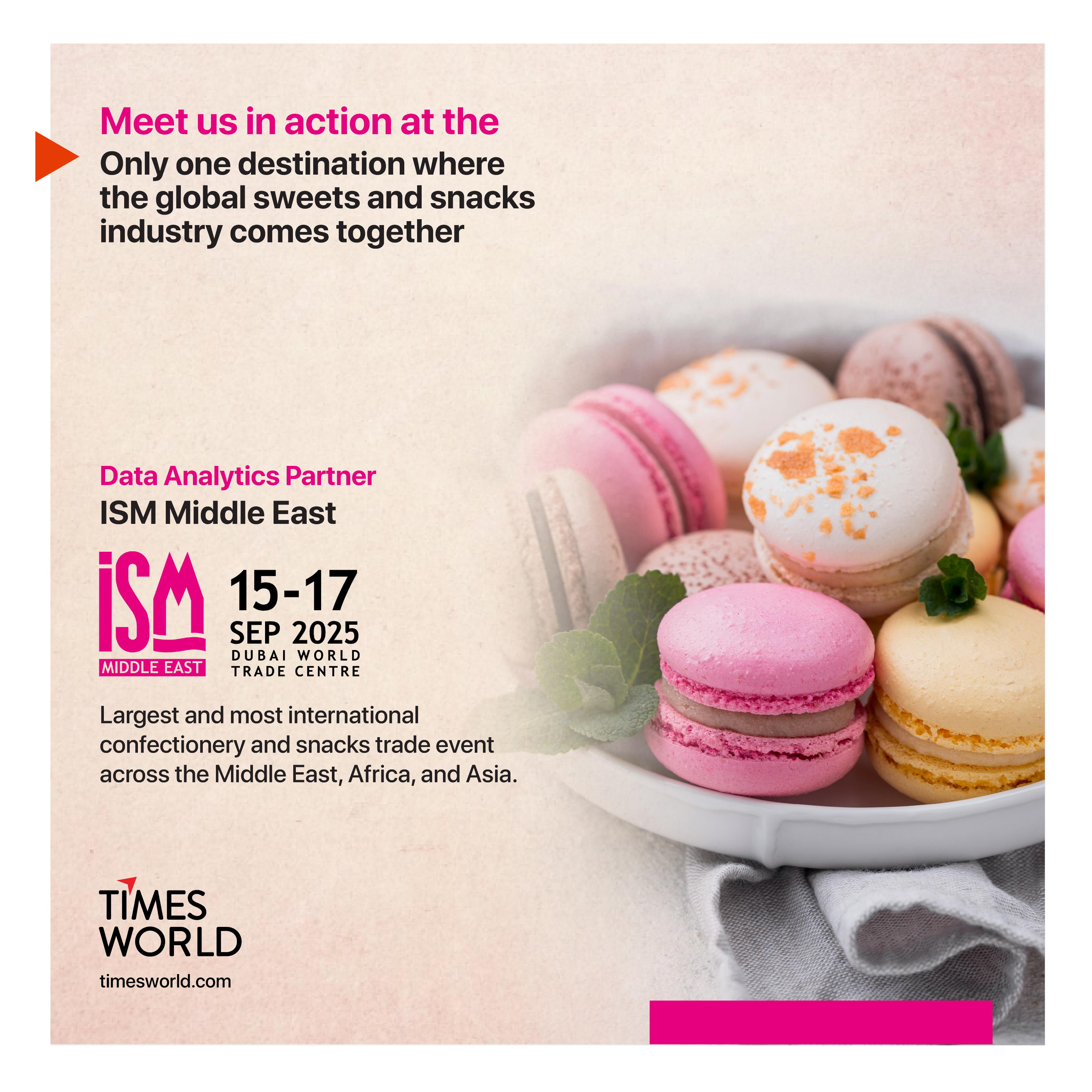 Timesworld partners with ISM Middle East and Private Label Middle East 2025
